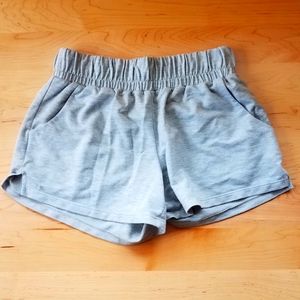 Grey Athletic or Pajama Shorts Shorts